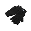 Rekawiczki Klasyczne Ocieplane Thinsulate RT147X - Black