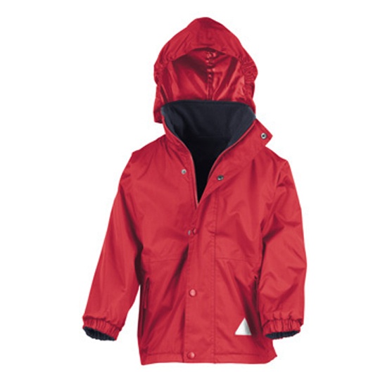 Kurtka Mlodziezowa Wodoodporna Z Recyklingu RT160Y - Red & Navy