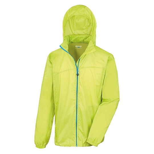 Kurtka Przeciwdeszczowa Klasyczna Wodoszczelna RT189 - Lime & Royal