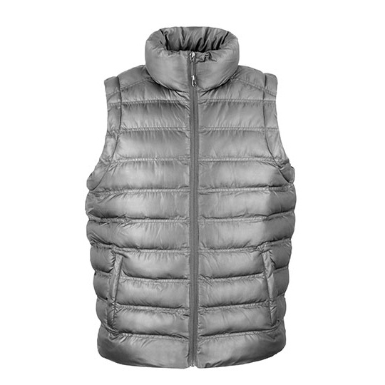 Kamizelka Meska Pikowana Poliestrowa RT193 - Frost Grey