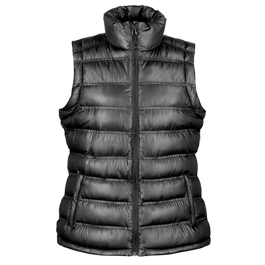 Kamizelka Dopasowana Pikowana RT193F - Black
