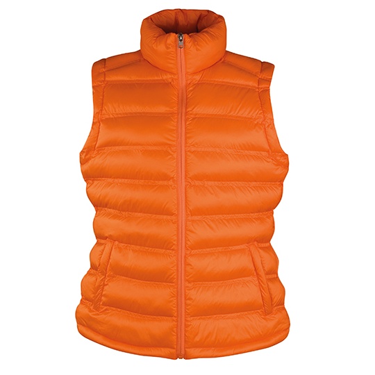 Kamizelka Dopasowana Pikowana RT193F - Orange