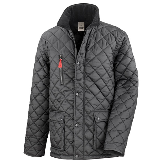 Kurtka Pikowana Męska RT196 - Black