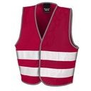 Kamizelka Dziecieca Odblaskowa RT200J - Burgundy