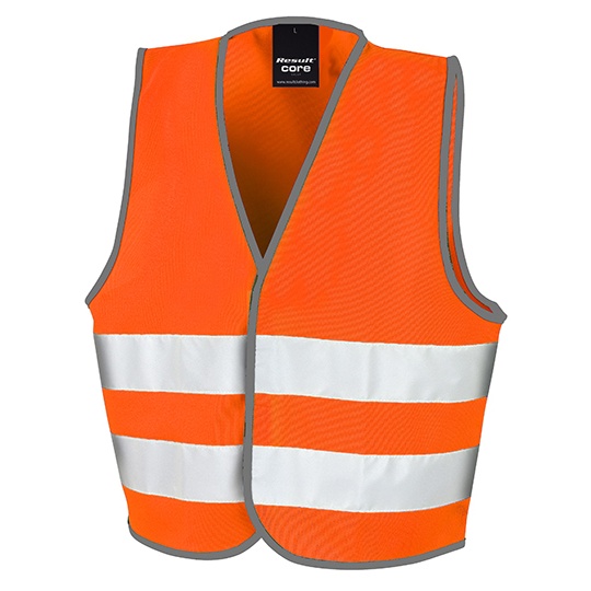 Kamizelka Dziecieca Odblaskowa RT200J - Fluorescent Orange