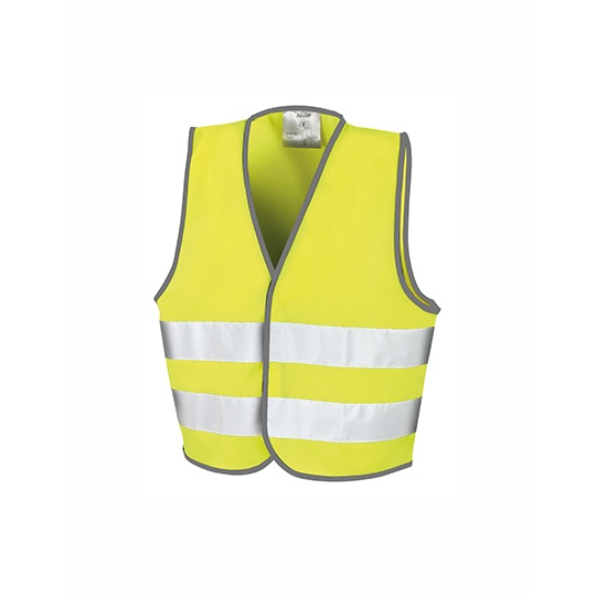 Kamizelka Dziecięca Odblaskowa RT200J - Fluorescent Yellow