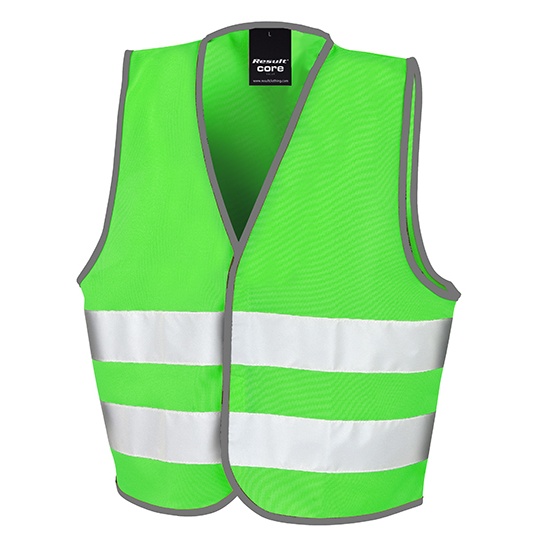 Kamizelka Dziecieca Odblaskowa RT200J - Lime