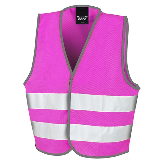 Kamizelka Dziecieca Odblaskowa RT200J - Pink
