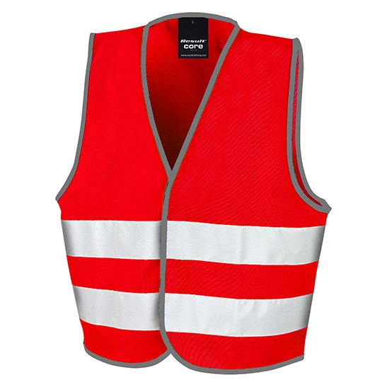 Kamizelka Dziecieca Odblaskowa RT200J - Red