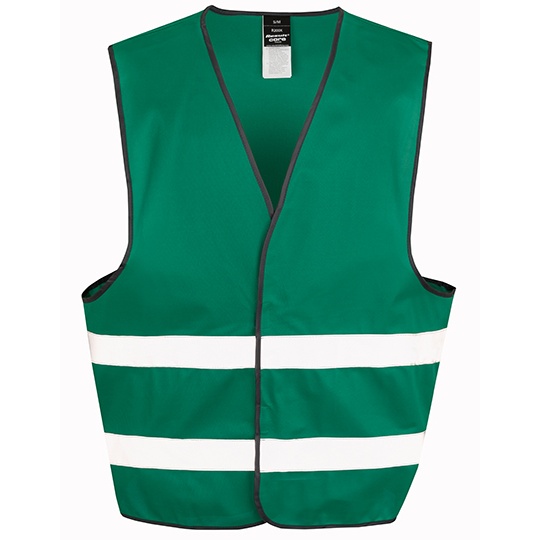 Kamizelka Ostrzegawcza Luźny Krój Poliester RT200XEV - Paramedic Green