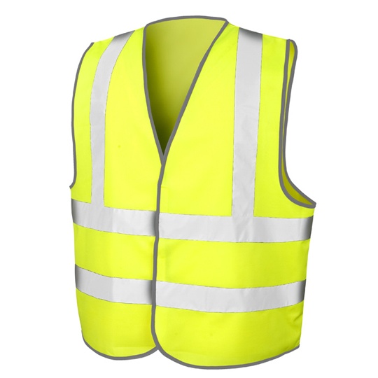 Kamizelka Klasyczna Ostrzegawcza RT201 - Fluorescent Yellow