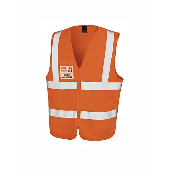 Kamizelka odblaskowa RT202 - Fluorescent Orange