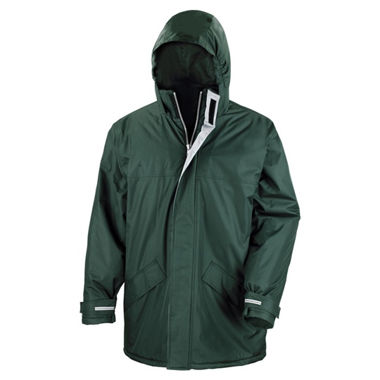 Parka Długa Wodoodporna Zimowa RT207 - Bottle