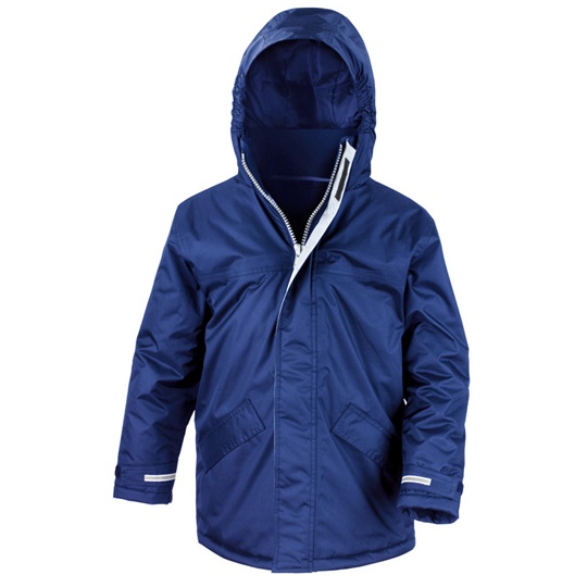 Parka Mlodziezowa Dluga Zimowa RT207Y - Royal
