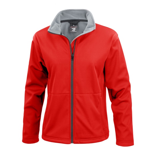 Kurtka Damska Softshell 3-warstwowa RT209F - Red
