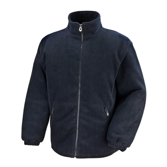 Polar pikowany z zamkiem RT219X - Black