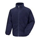 Polar pikowany z zamkiem RT219X - Navy