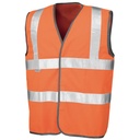 Kamizelka Klasyczna Ostrzegawcza RT21A - Fluorescent Orange
