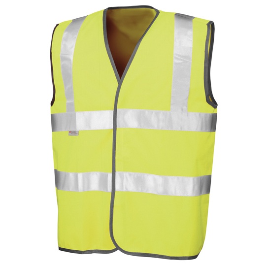 Kamizelka Klasyczna Ostrzegawcza RT21A - Fluorescent Yellow