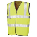 Kamizelka Klasyczna Ostrzegawcza RT21A - Fluorescent Yellow