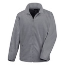 Bluza Klasyczna Polarowa z Zamkiem RT220X - Pure Grey