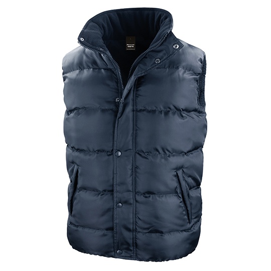 Bezrekawnik z kapturem RT223 - Navy