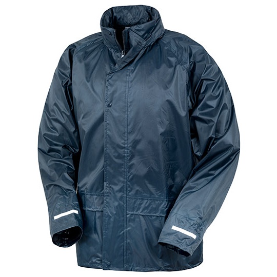 Kurtka przeciwdeszczowa z kapturem RT227 - Navy