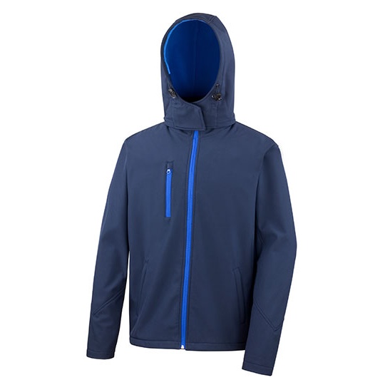 Kurtka Meska Softshell Wodoodporna Oddychajaca RT230M - Navy & Royal