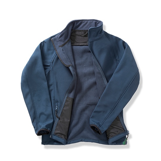 Kurtka Damska Dopasowana Softshell Wiatroszczelna RT231F - Navy & Navy