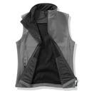 Kamizelka Softshell Meska Klasyczna Wodoodporna RT232 - Charcoal & Black