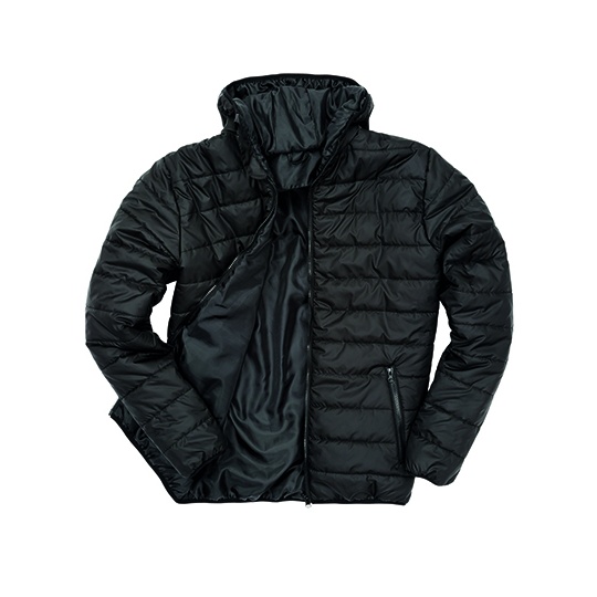 Kurtka Pikowana Wodoodporna Wiatroszczelna RT233 - Black & Black