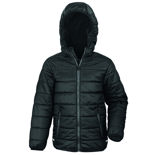 Kurtka Pikowana Wodoodporna Wiatroszczelna RT233Y - Black & Black