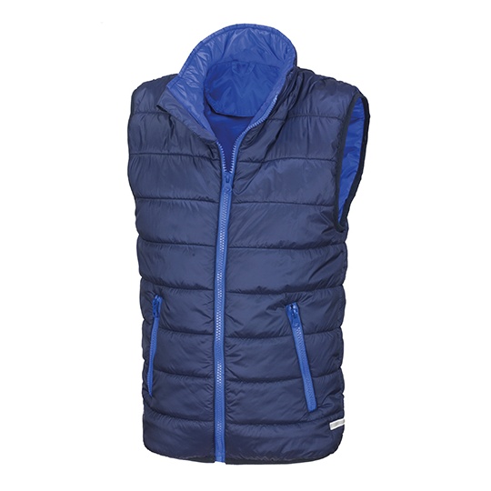 Bezrekawnik Pikowany Wodoodporny Wiatroszczelny RT234Y - Navy & Royal