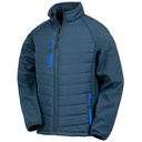 Kurtka Softshell Męska Recykling Wiatroszczelna RT237 - Navy & Royal