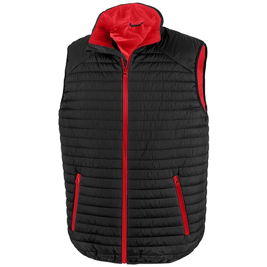 Kamizelka Termiczna Recyklingowa RT239 - Black & Red
