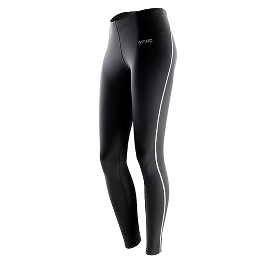 Damskie legginsy termoaktywne Slim RT251F - Black