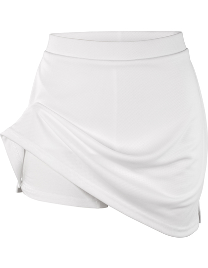 Damska spodnico-szorty slim RT261F - White