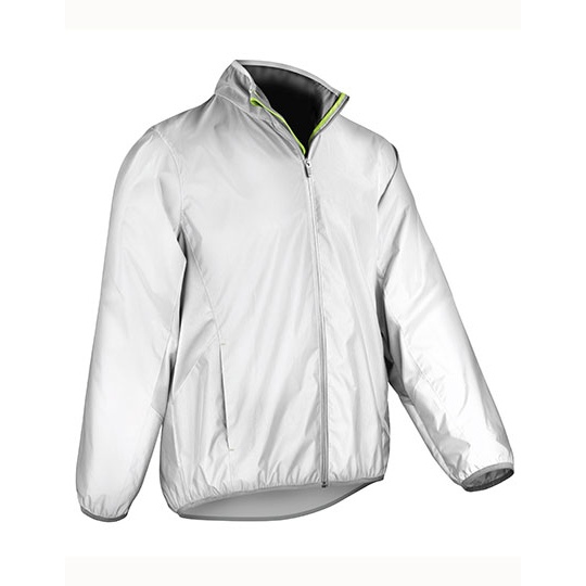 Kurtka Hi-Vis Wiatroszczelna Oddychajaca RT266 - Neon White