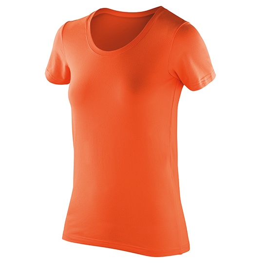 T-shirt Damski Klasyczny Oddychajacy Szybkoschnacy RT280F - Tangerine