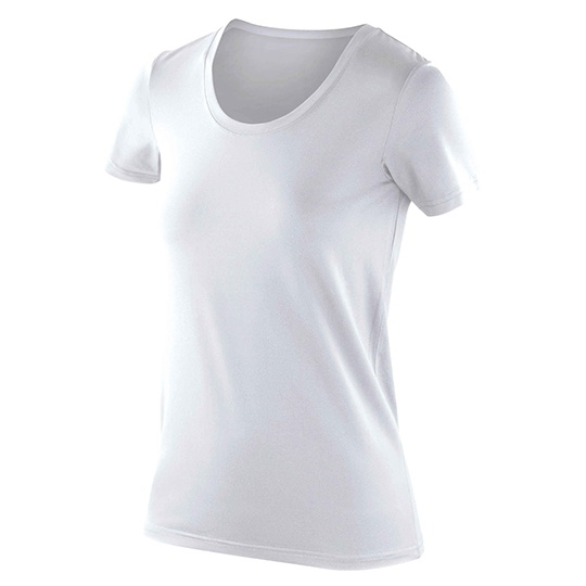 T-shirt Damski Klasyczny Oddychajacy Szybkoschnacy RT280F - White