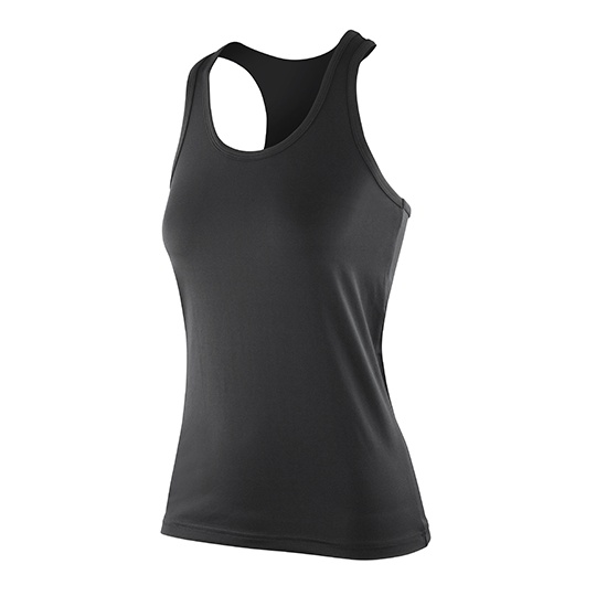 Top Damski Klasyczny Szybkoschnacy Oddychajacy RT281F - Black