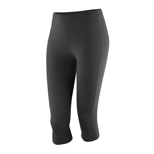 Damskie spodnie capri RT284F - Black