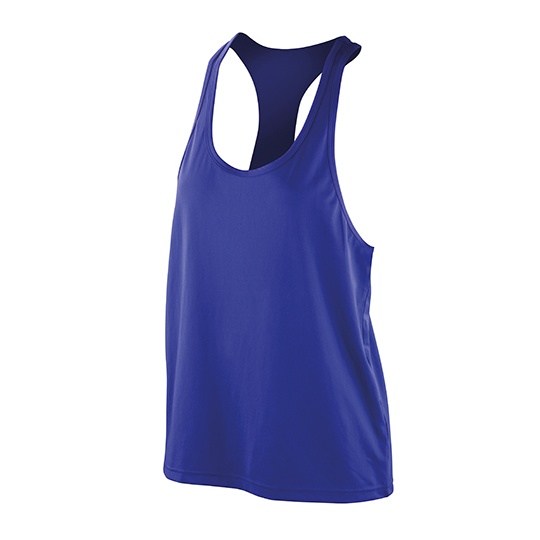 Damski top sportowy oversize RT285F - Sapphire