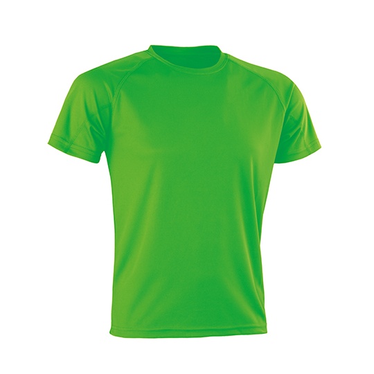 Koszulka Klasyczna Oddychajaca Szybkoschnaca RT287 - Fluorescent Green