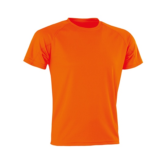 Koszulka Klasyczna Oddychajaca Szybkoschnaca RT287 - Fluorescent Orange