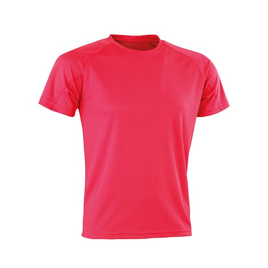 Koszulka Klasyczna Oddychajaca Szybkoschnaca RT287 - Fluorescent Pink