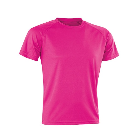 Koszulka Klasyczna Oddychajaca Szybkoschnaca RT287 - Super Pink