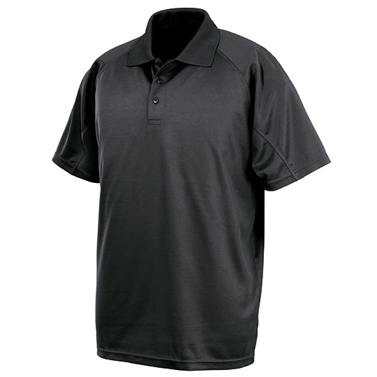 Koszulka Polo Meska Szybkoschnaca Poliester RT288 - Black
