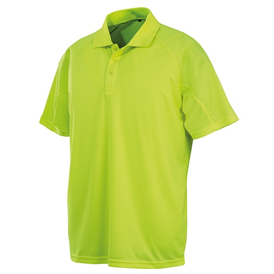 Koszulka Polo Meska Szybkoschnaca Poliester RT288 - Fluorescent Yellow