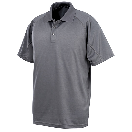 Koszulka Polo Meska Szybkoschnaca Poliester RT288 - Grey